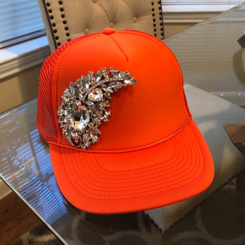Crystal Embellished Hat